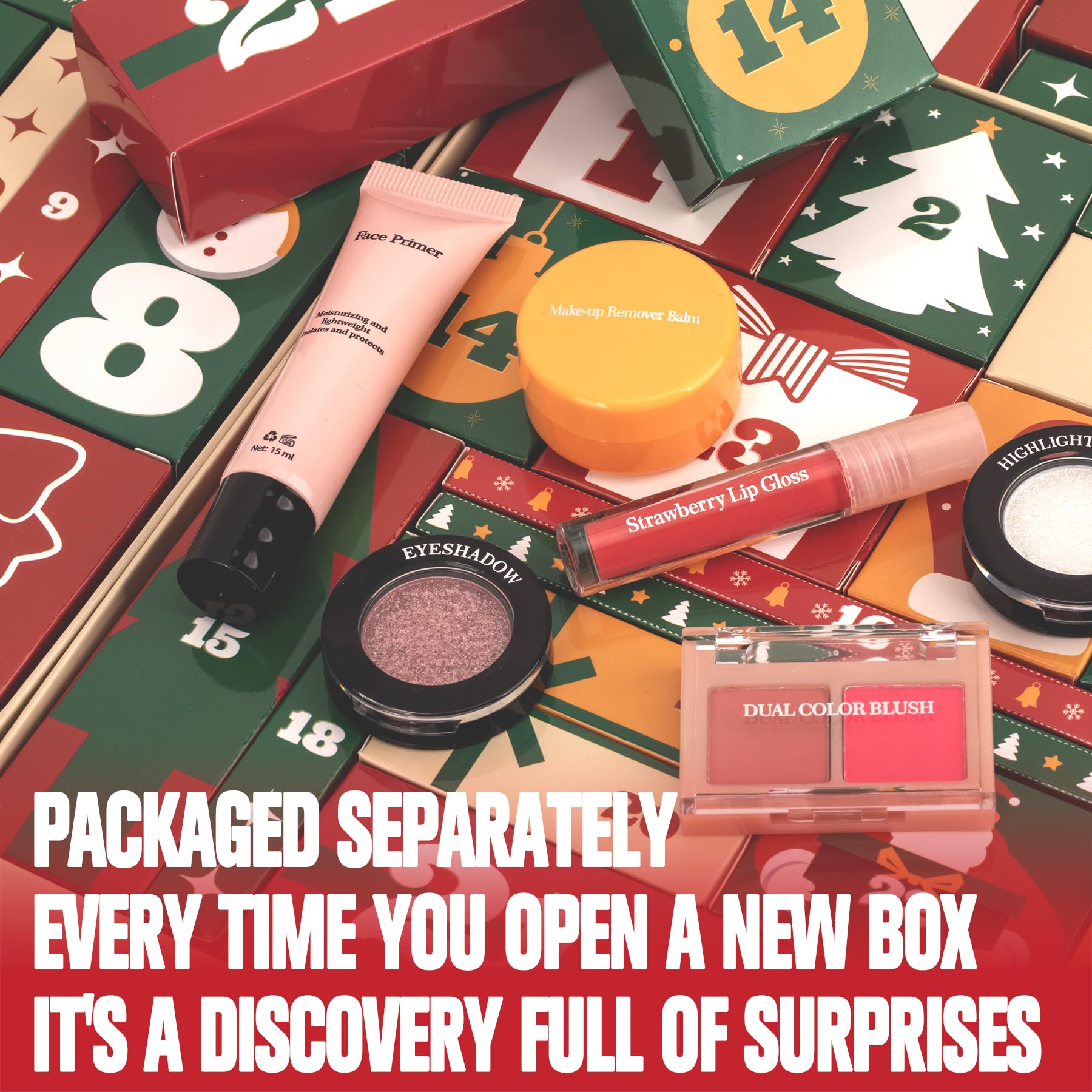 SOYUB makeup advent calendar mascara offers dramatic lash enhancement for celebrations