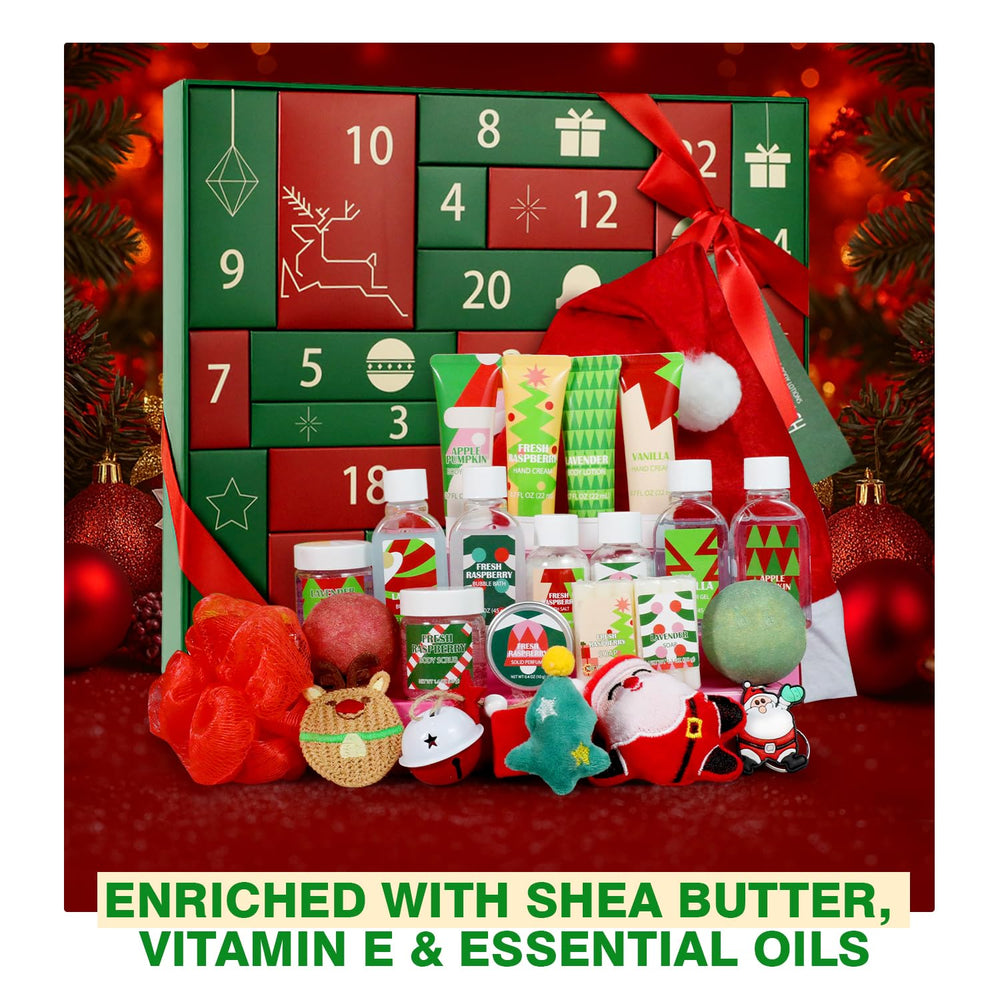 Spa Luxetique Advent calendar day 1 unboxing preview for festive self-care