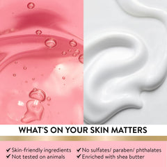 Spa Luxetique cherry blossom shower gel bottle refreshing routines