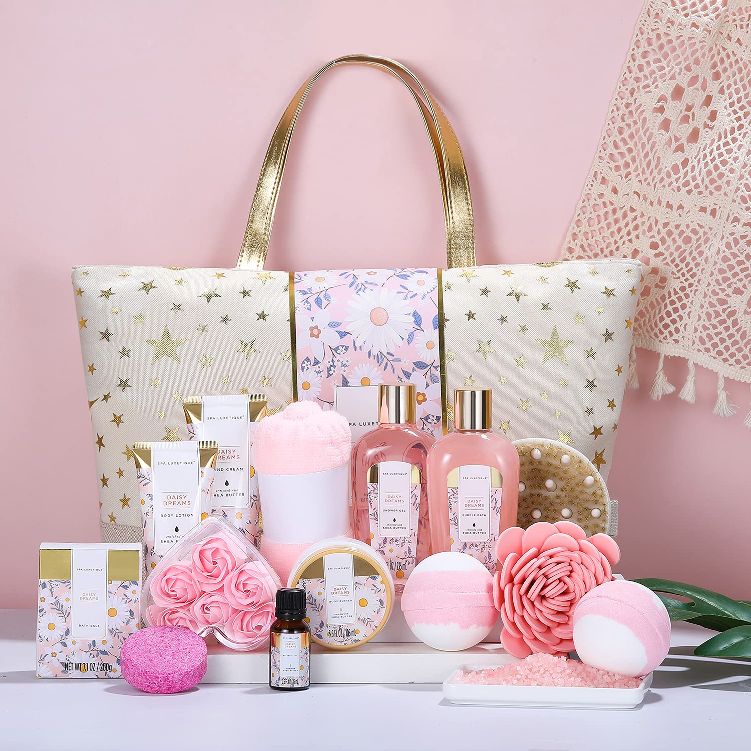 Spa Luxetique Daisy Dream shower gel refreshing skin with light fragrance