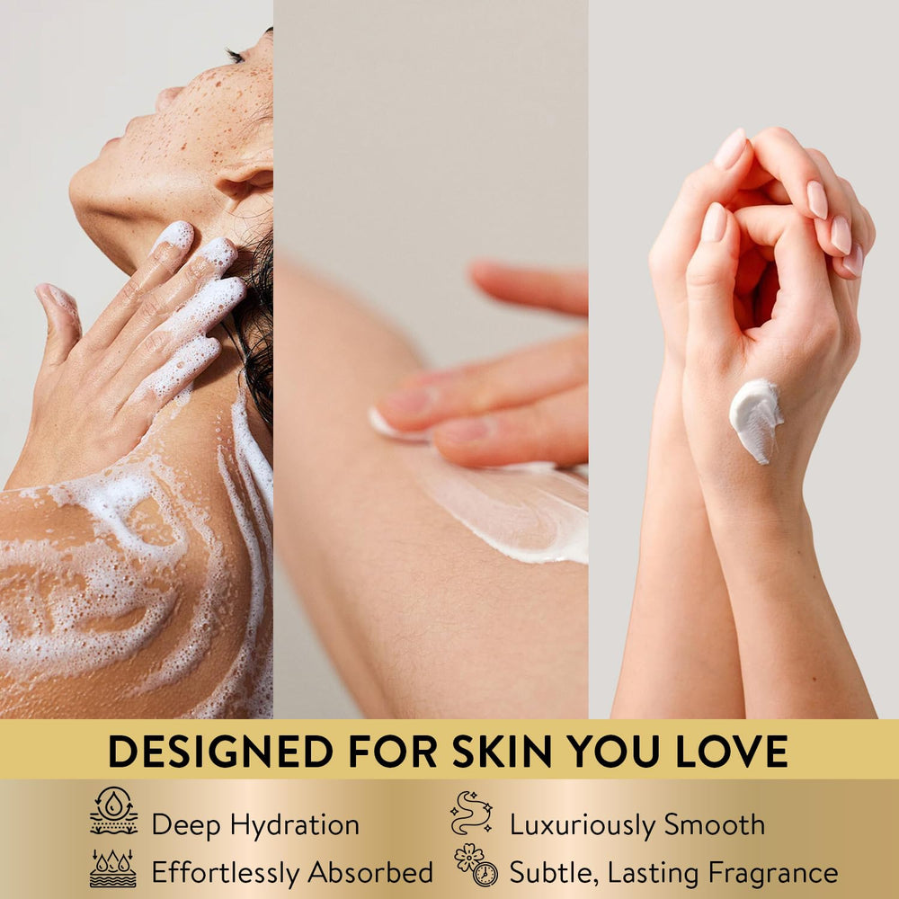 Spa Luxetique vanilla body scrub grains reveals smooth skin with gentle exfoliation.