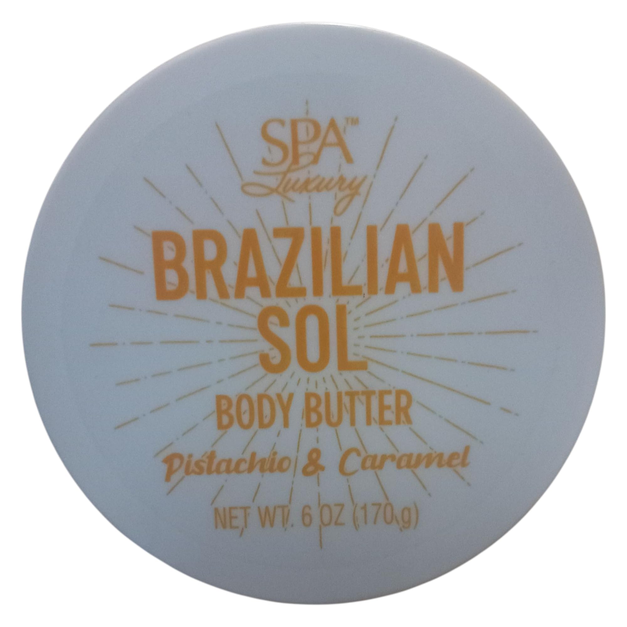 Texture close up of SPA Luxury Brazilian Sol Body Butter melting into skin for fast absorption