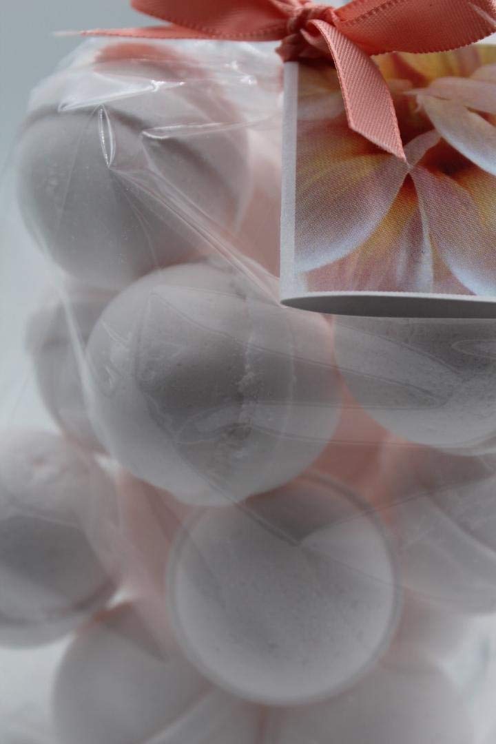 Spa Pure bath bomb set in clear bag, ready for a spa night.