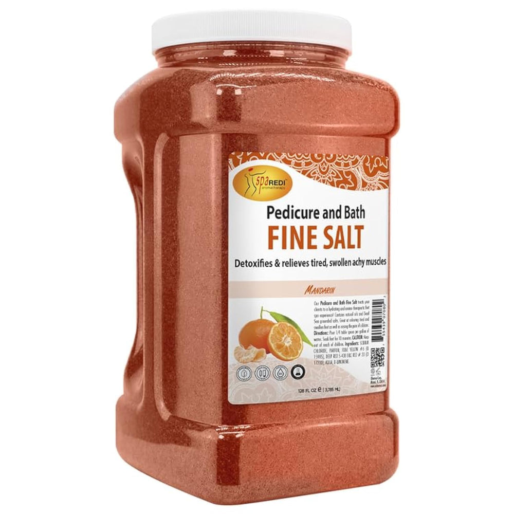 SPA REDI Detox Foot Soak bottle ready for at-home spa sessions and relaxation.