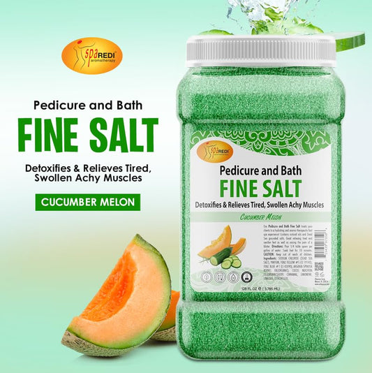 Spa Redi detox foot soak pour; easy to add to tub for quick relaxation.