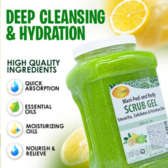 Spa Redi paraben-free sulfate-free icon with product bottle on clean background