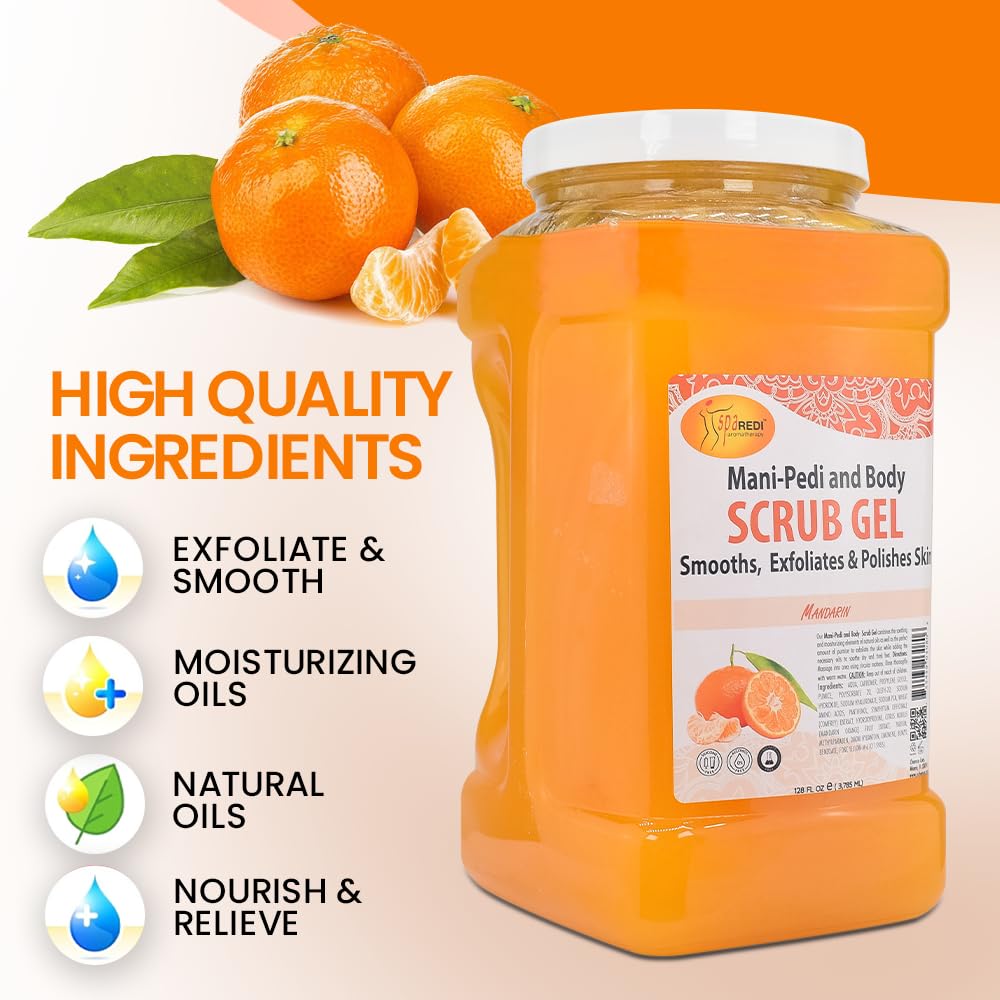 Mandarin aroma enhances calm, uplifting spa moment