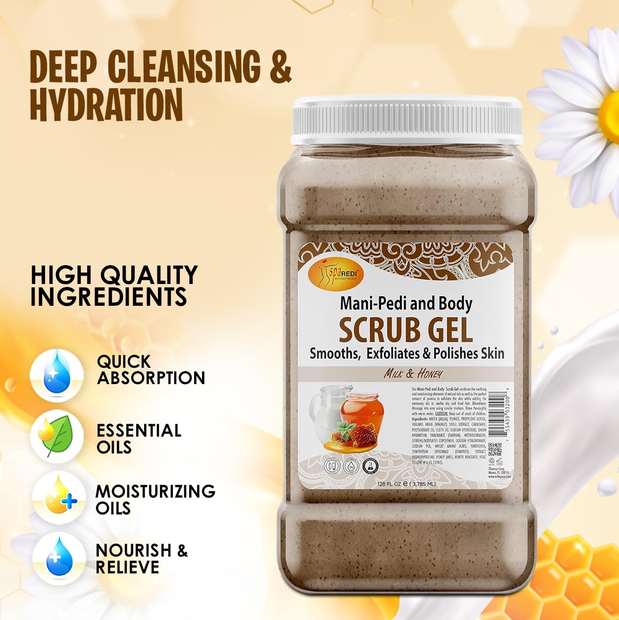 Sulfate-free and cruelty-free label signals gentle, skin-friendly formulation.