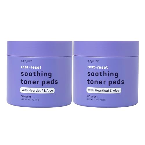 SpaLife Beauty Rest & Reset Toner Pad with Aloe hydration for calm skin.
