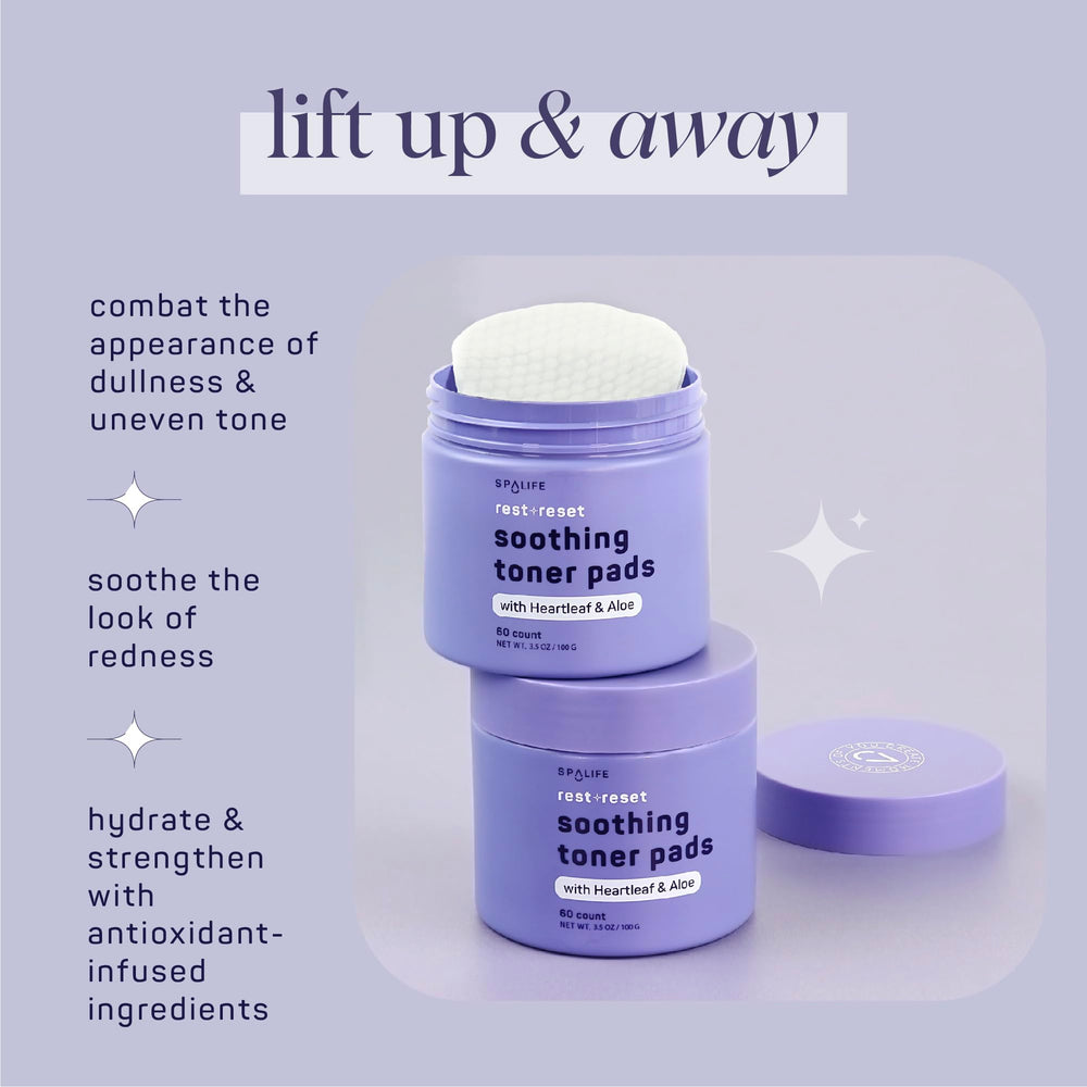 SpaLife application scene showing gentle tapping to hydrate.