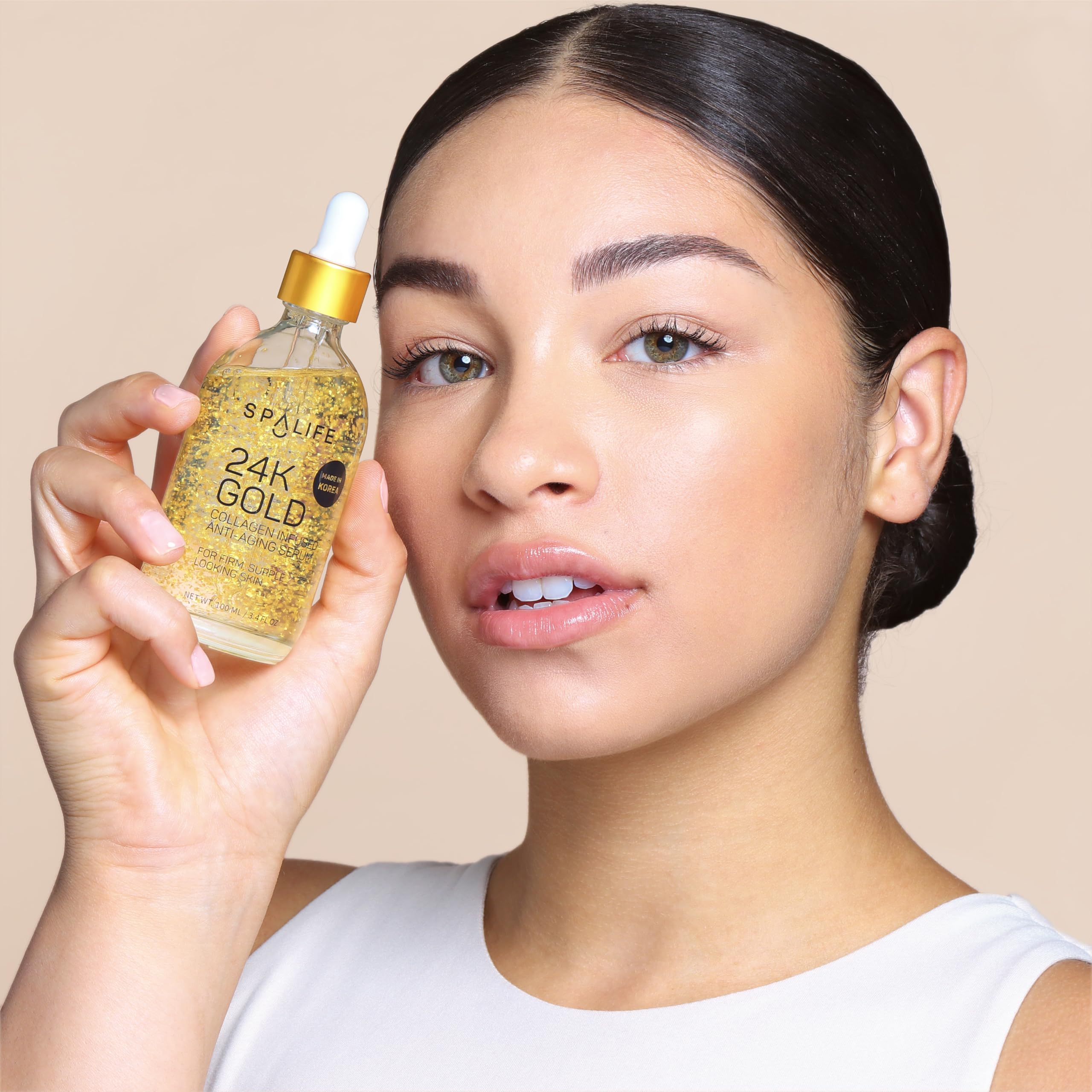 SpaLife duo-pack packaging and label showcases two-serum hydration routine.