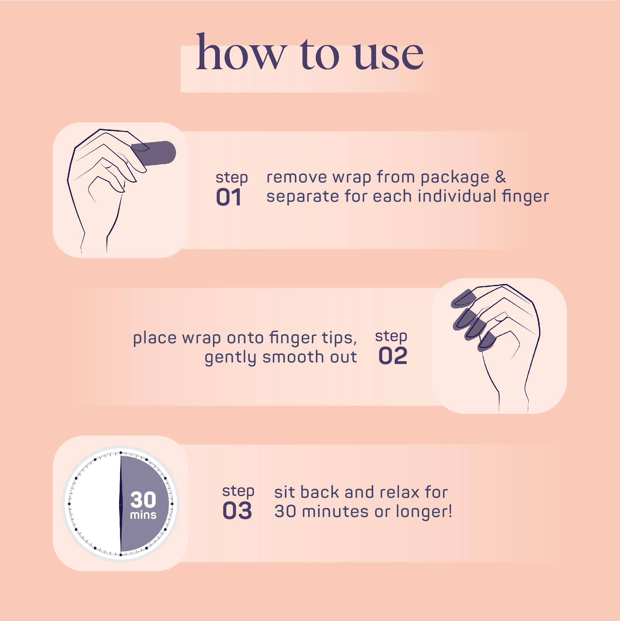 SpaLife nail wrap application scene illustrating easy at-home treatment.