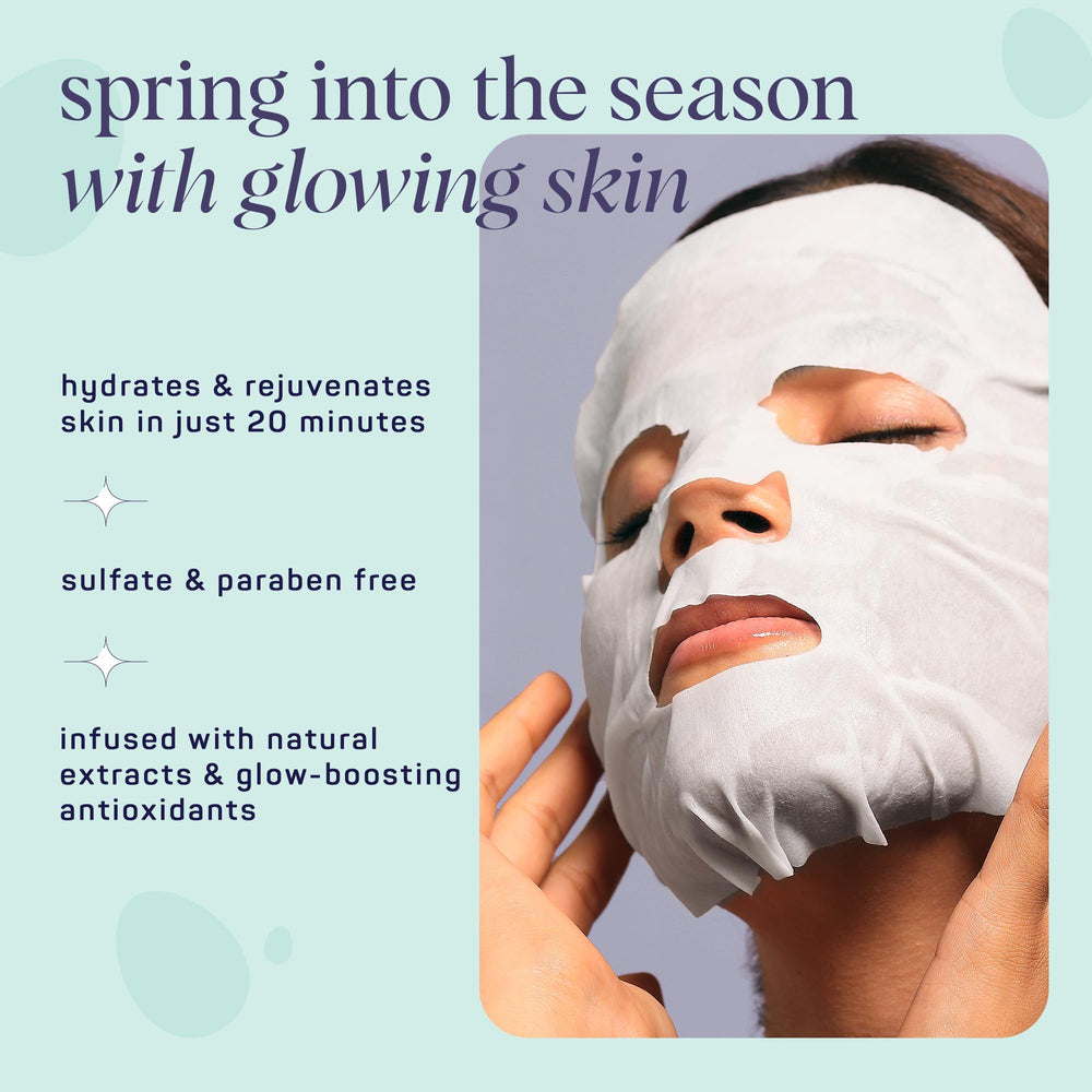 SpaLife firming mask helps improve skin texture and resilience