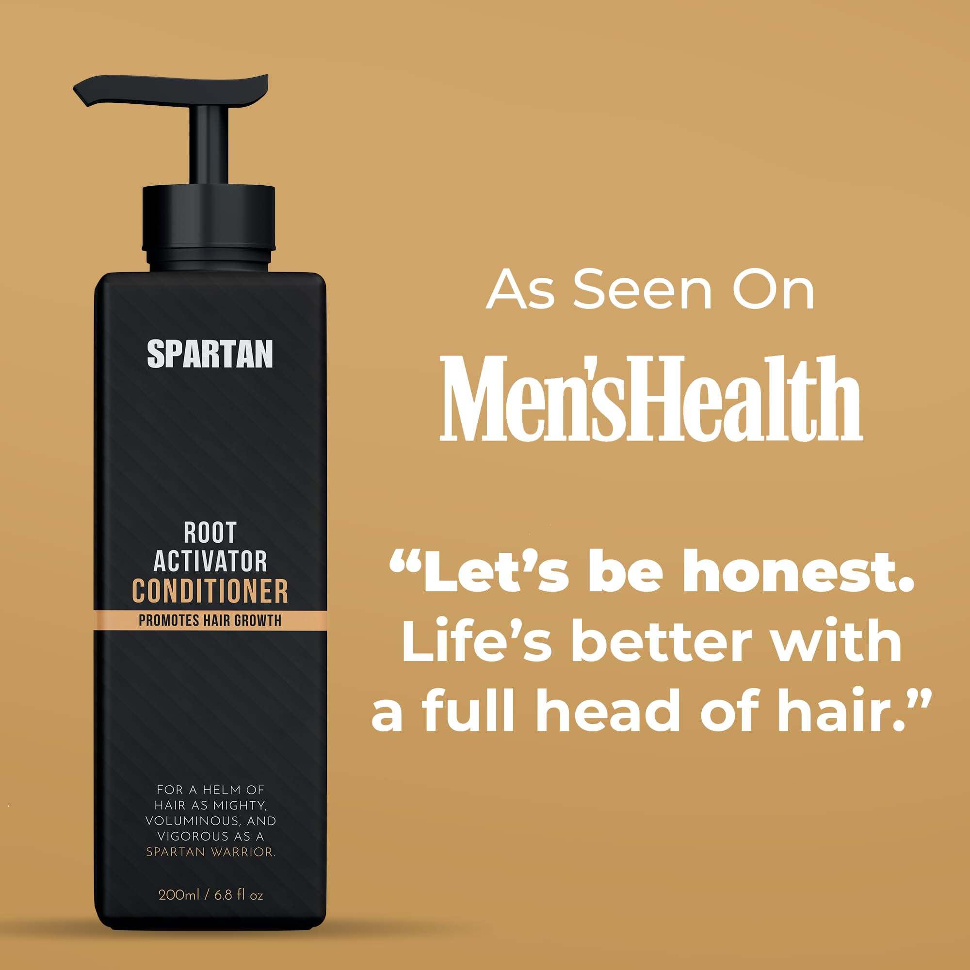Spartan Ginseng Extract science bottle conveys follicle-supporting extract.