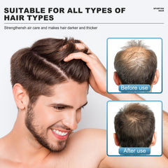 SPARTAN HAIR shampoo wet hair massage for cleansing