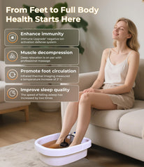 SPATOES Ionic Foot Detox Machine negative ions for relaxation after long days