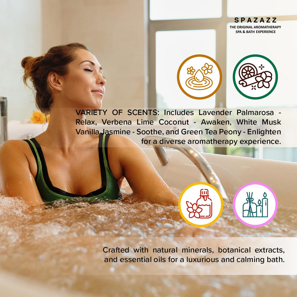 Spazazz Escape gift-set-box presents a ready-to-gift spa experience.