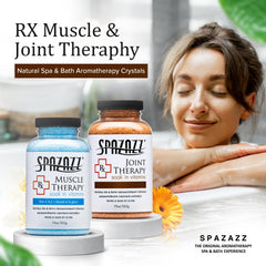 Spazazz magnesium sulfate and botanicals close-up for natural blend