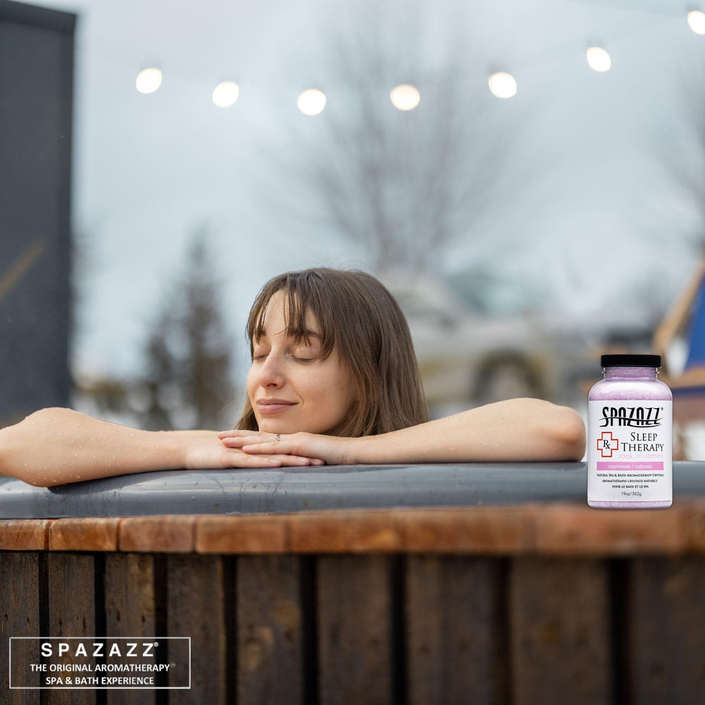 Spazazz RX Sleep Therapy safe for all spas preserving water quality