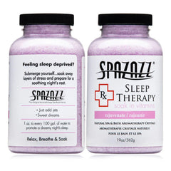 Spazazz Sleep Therapy user enjoying a soothing night soak