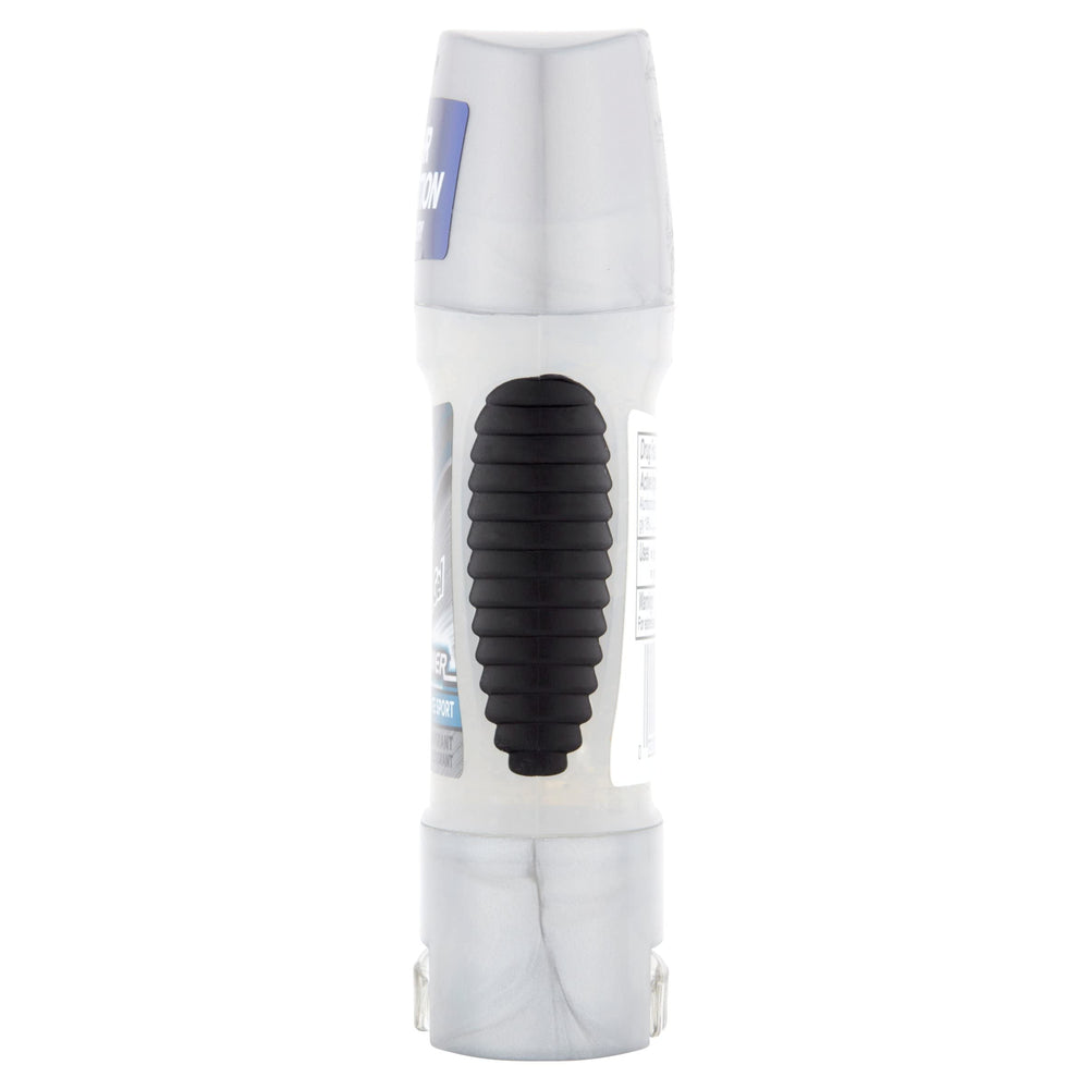 Speed Stick Power Clear Gel holding precise dispensing shows efficient use.