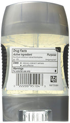 Speed Stick Power Clear Gel twist-up mechanism for precise, mess-free application