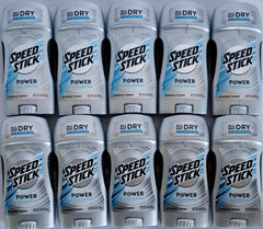 Speed Stick Power unscented 3oz bottle for reliable all-day protection