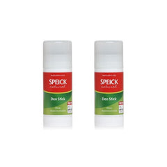 Speick natural deo stick 1.3oz pack-2 for gentle daily freshness.