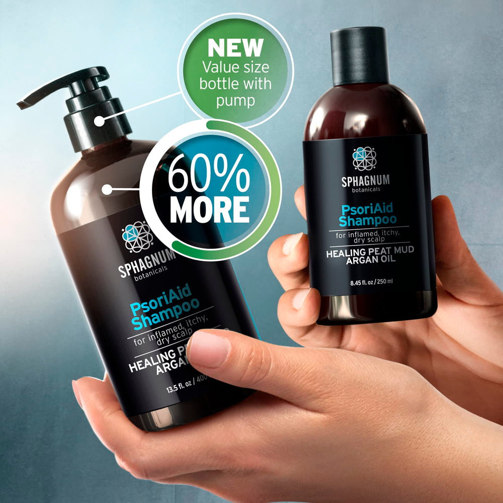 Foamy lather demonstrates refreshing cleanse of Sphagnum Botanicals.
