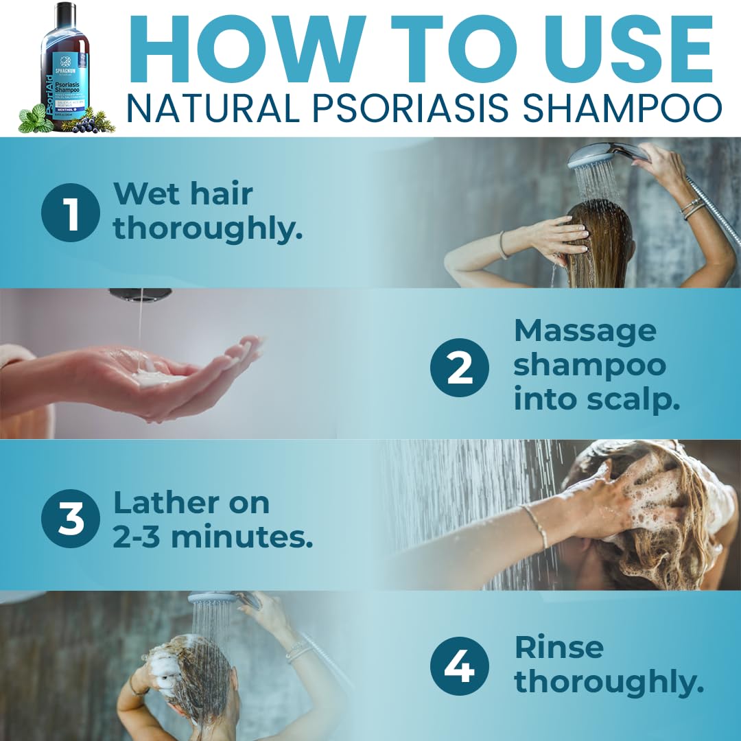 Sphagnum Botanicals shampoo lather demonstrating gentle cleansing on scalp