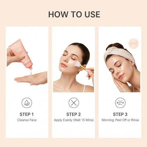 SPIANEST YURI night mask supports teen skincare routine.