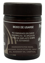Spinen Pork Pan Ointment pack back label shows ingredients and traditional craftsmanship.