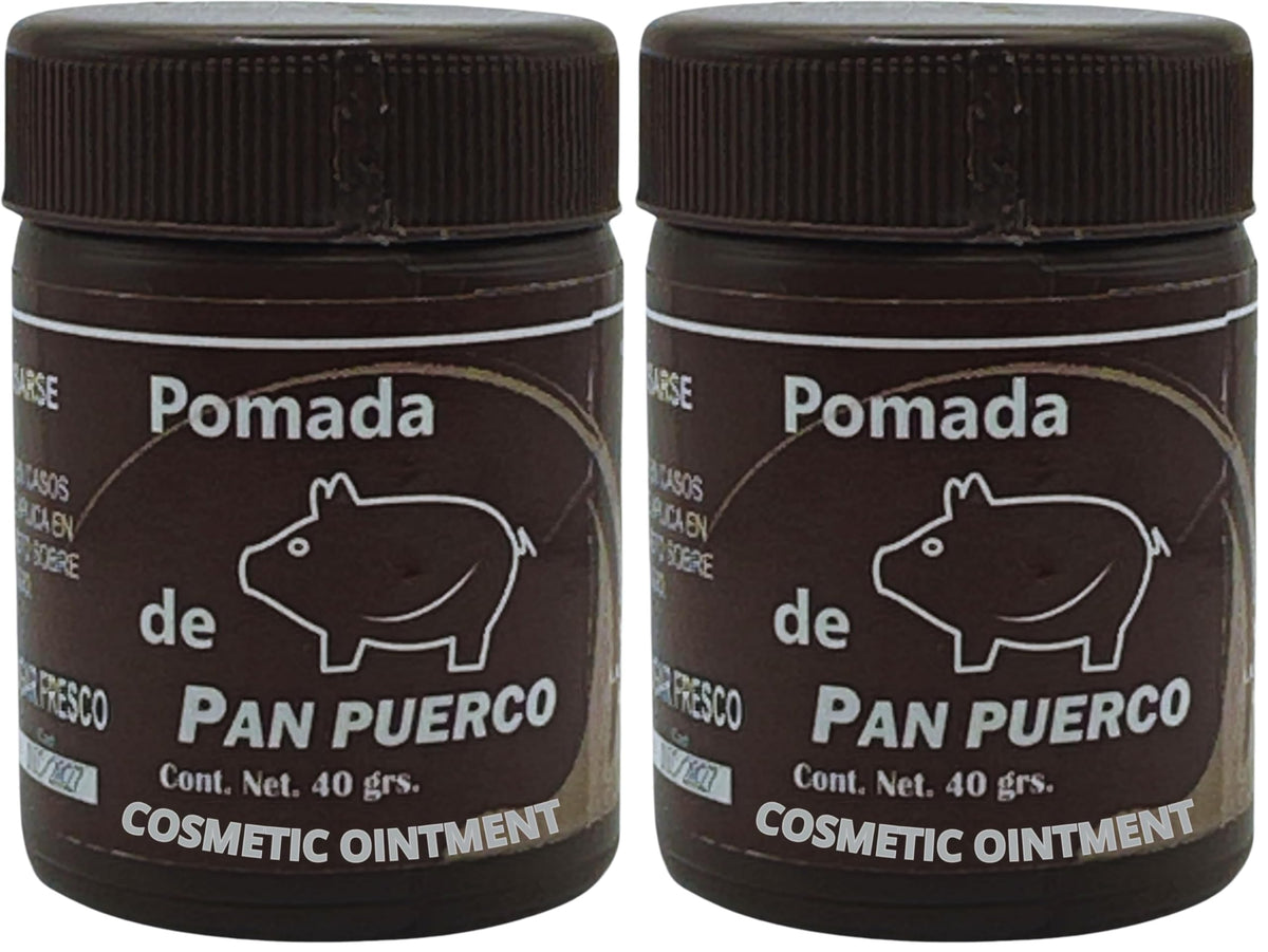 Spinen Pork Pan Ointment pack front view highlights the 2-pack for everyday moisture.