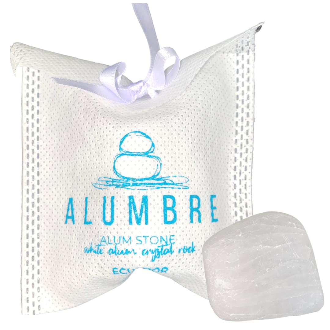 The Spirit Of The Forest alum stone 80g for natural deodorant and skin soothing.