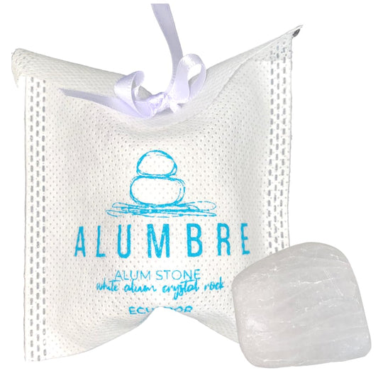 The Spirit Of The Forest alum stone 80g for natural deodorant and skin soothing.