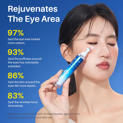 SPODARE caffeine eye cream with retinol supports visible wrinkle improvement over time