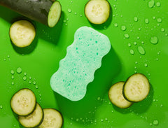 Spongeables Cool Cucumber shower scene evokes refreshing daily routine