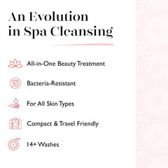 SPONGELLÉ Black Orchid Buffer hygienic design supports clean scrubbing