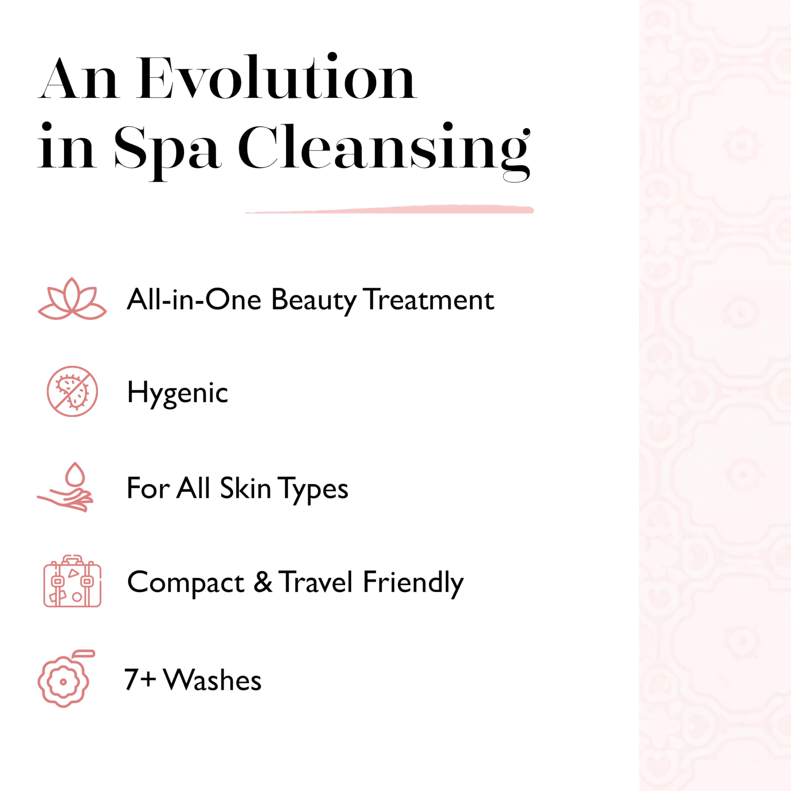 Textured sponge surface of SPONGELLÉ Daisy Spongette French Lavender enhances lather.