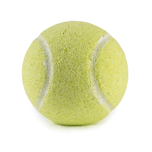 Sportigift bath bomb close-up highlighting fragrance-rich aroma for a spa-like soak.