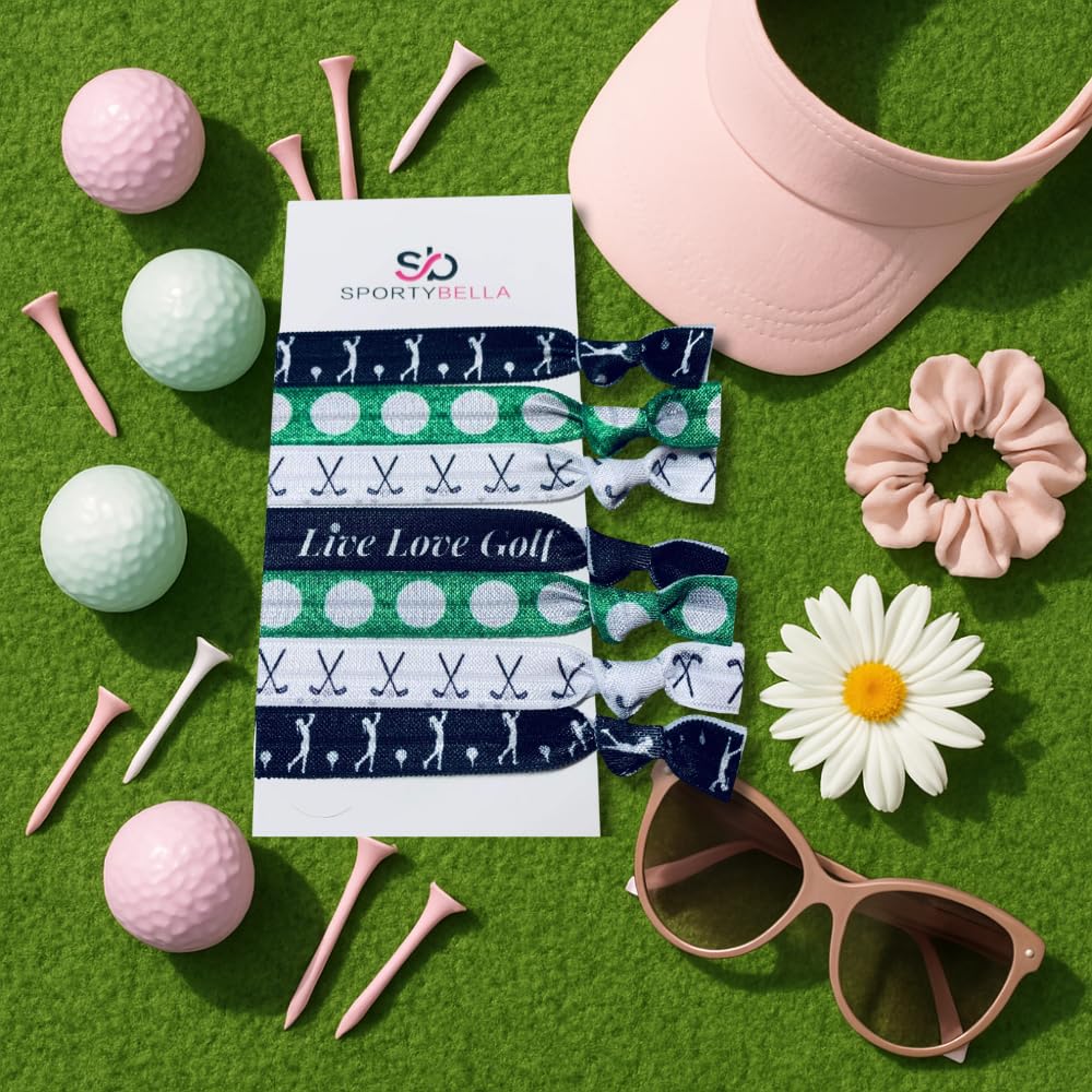 Sportybella hair ties double as wrist-charm, adding color to outfits.