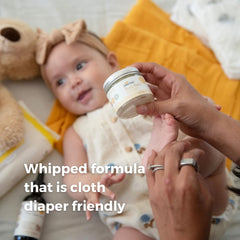 SPRIGS easy to apply balm for diaper area during changes.