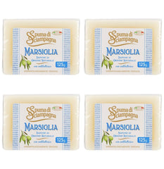 Spuma di Sciampagna Marsiglia soap bars pack front view for gentle daily cleansing