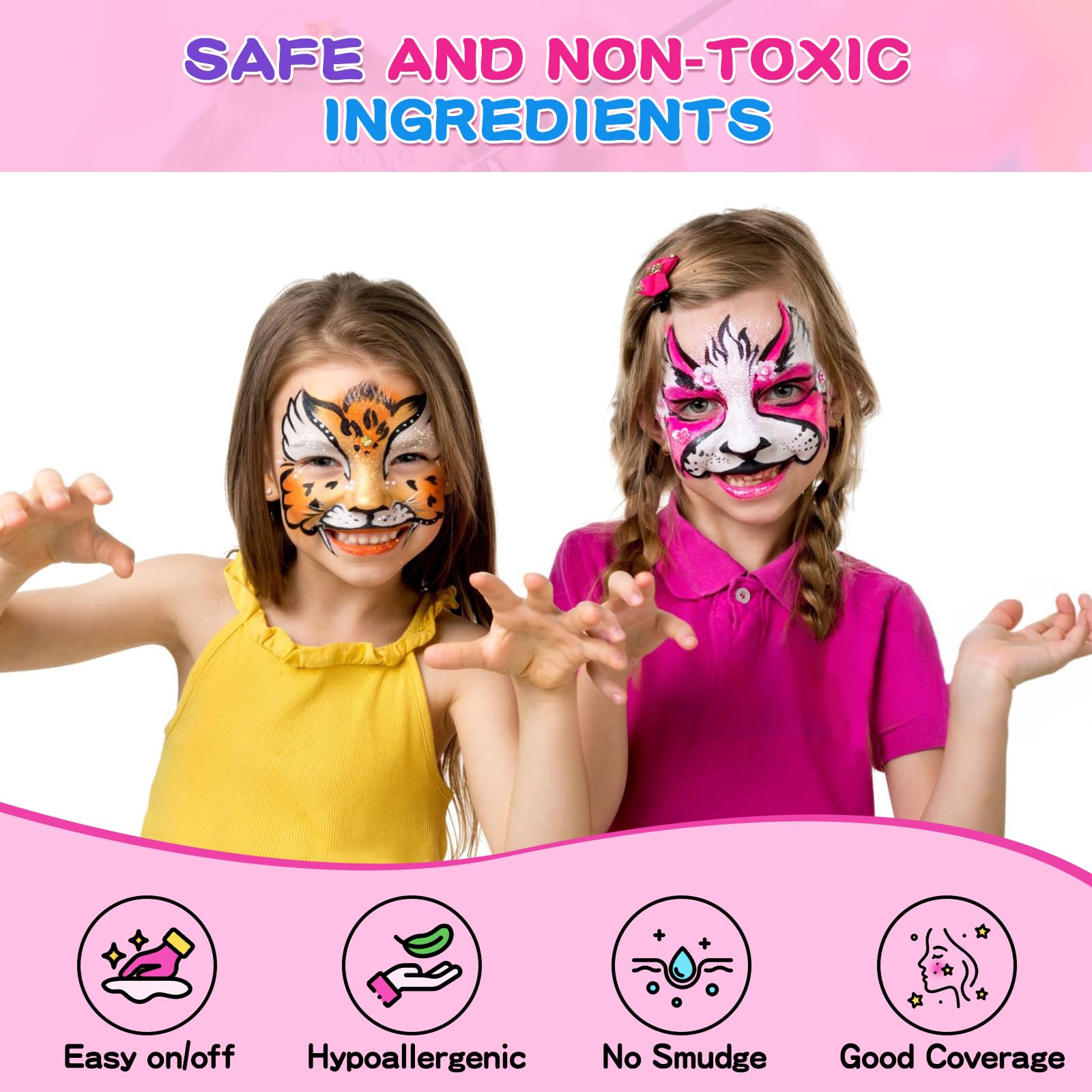 SPXKD kit with 9 glitter colors adds sparkling accents to any party