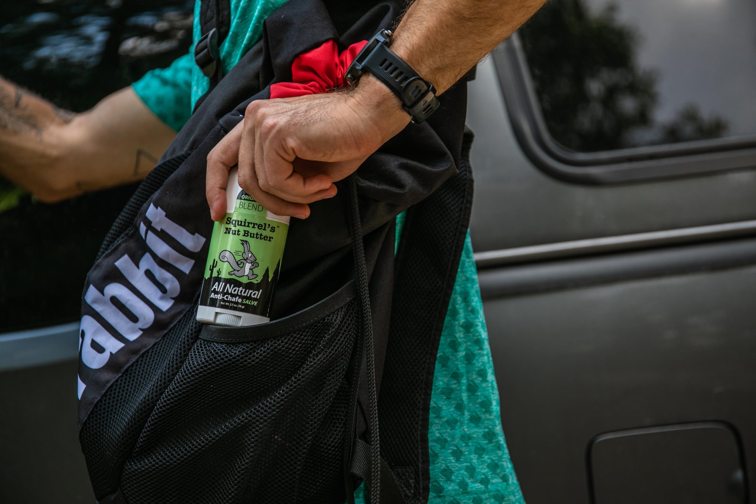 Trail run felt smoother with this chafe stick on hips and thighs