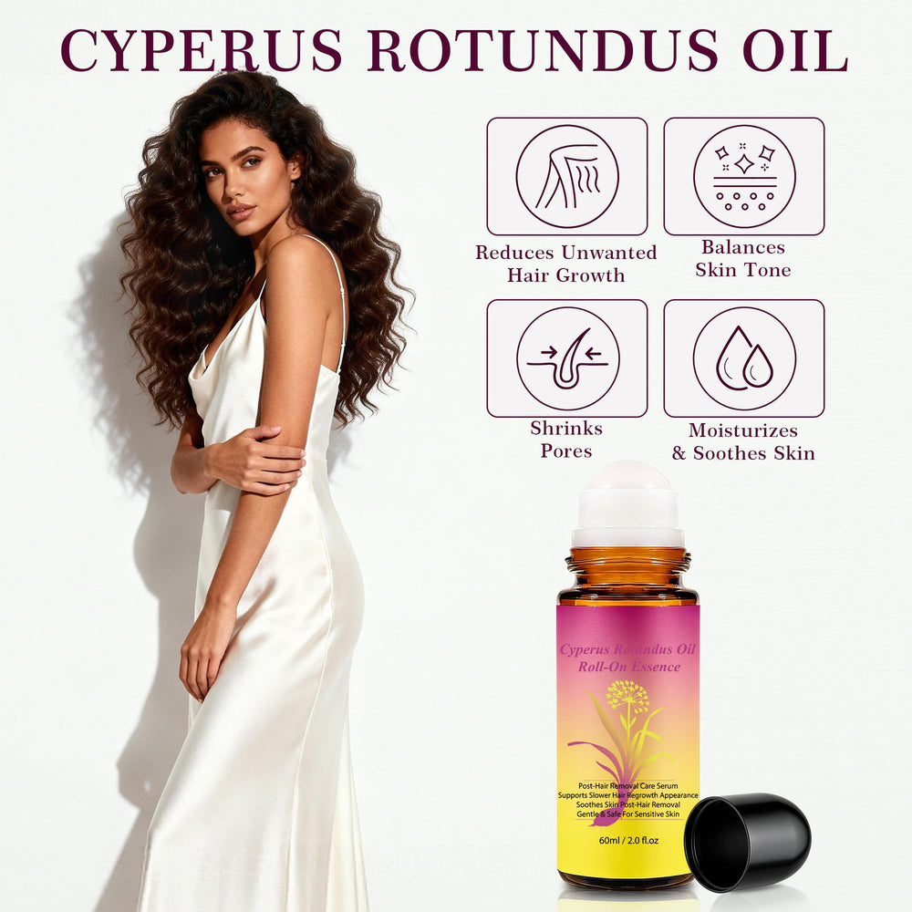 SRIOIO Cyperus Rotundus Oil natural blend for sensitive skin.