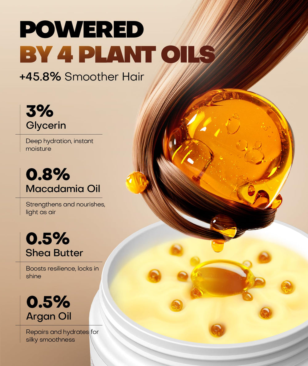 Srripo collagen hair mask texture while rinsing shows light hydration.