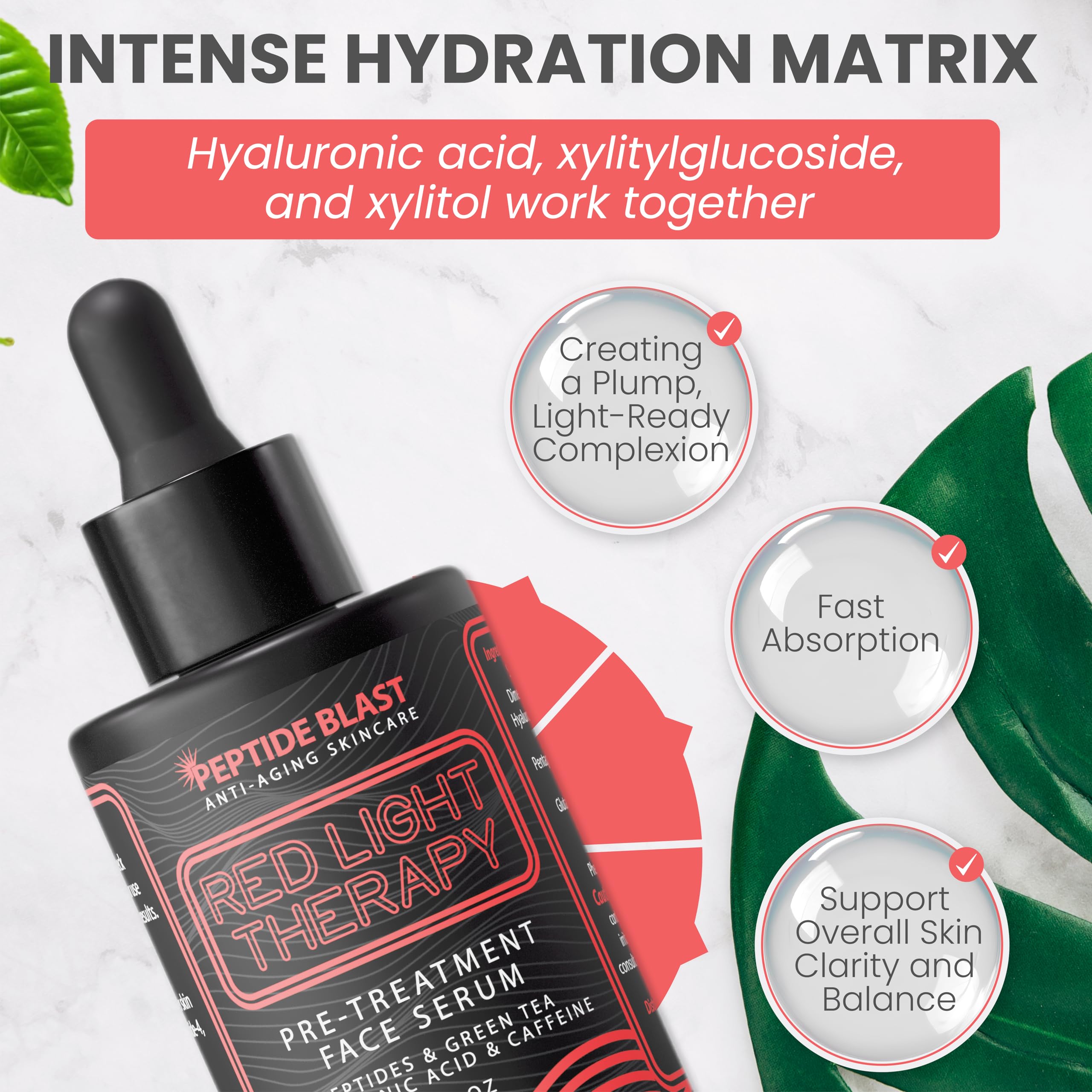 St. Croix Activation Serum with hyaluronic acid supports hydration before devices.