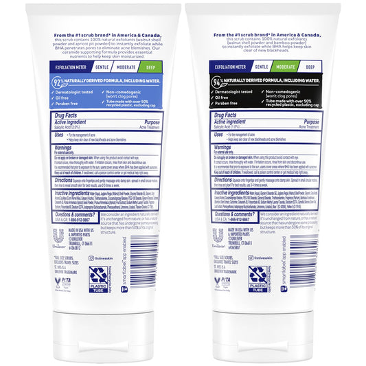 Apricot exfoliant texture close-up highlighting natural particles for smoother skin.