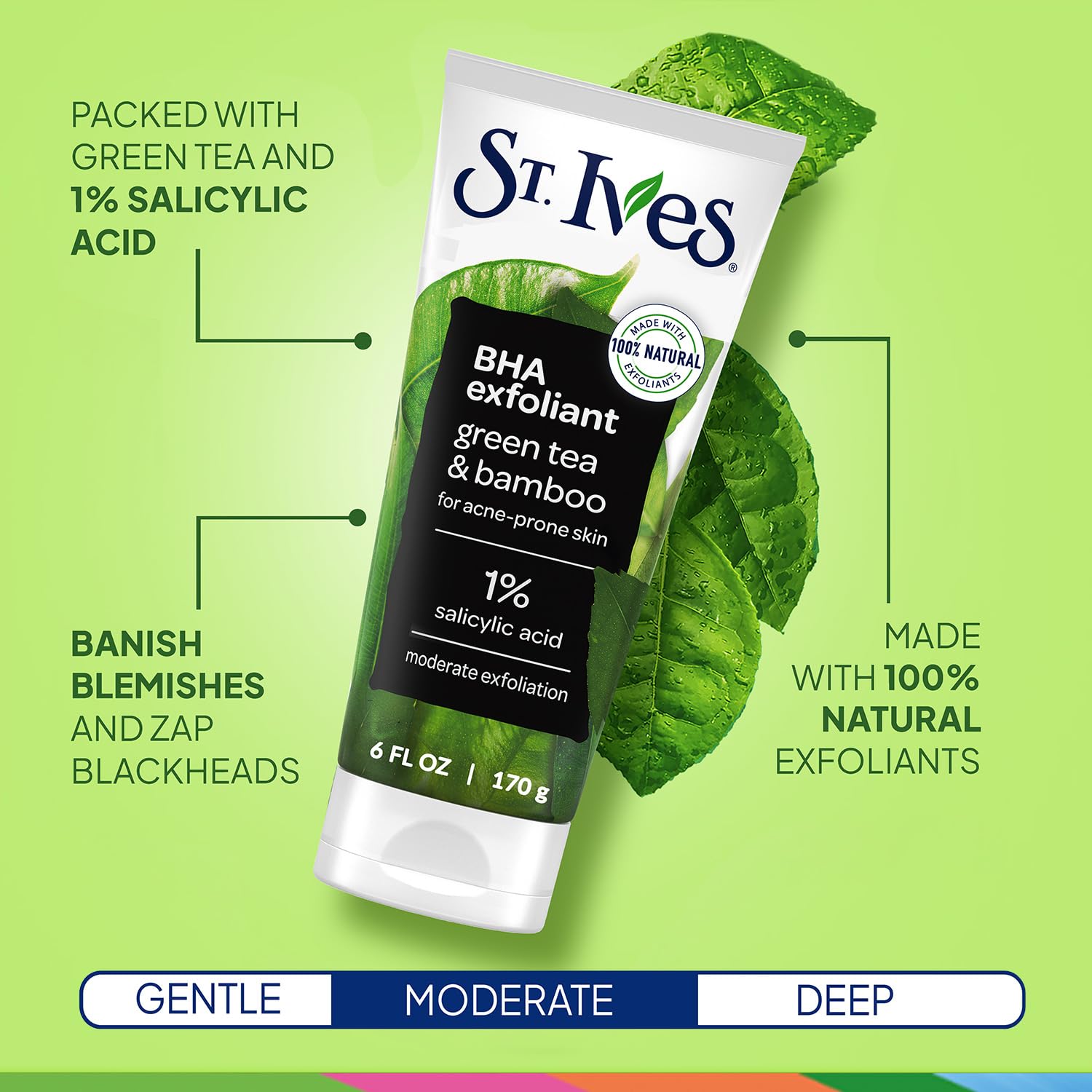 St. Ives Scrub duo bundle front view ideal for routines.